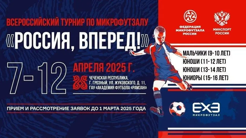 Три подмосковные команды примут участие во Всероссийском турнире по микрофутзалу