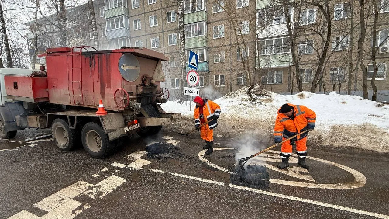 В Коломне устранили 296 ям с конца февраля