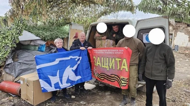 Гуманитарную помощь передали бойцам СВО из Балашихи
