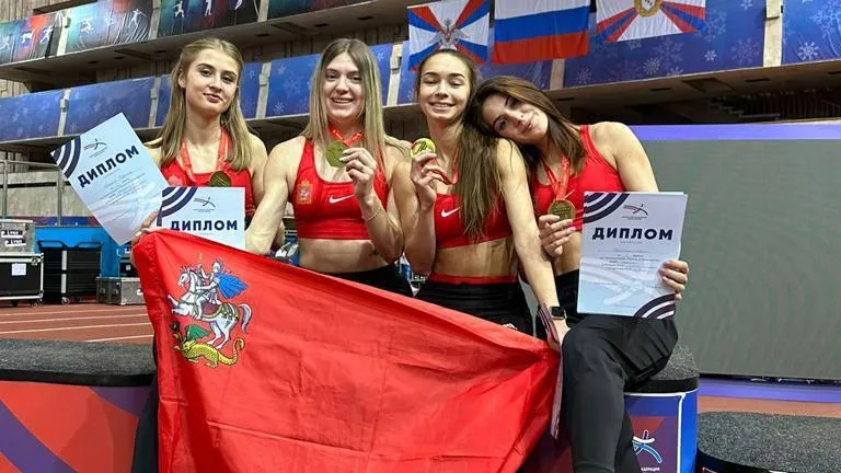 Сборная Подмосковья завоевала 8 медалей на чемпионате РФ по легкой атлетике