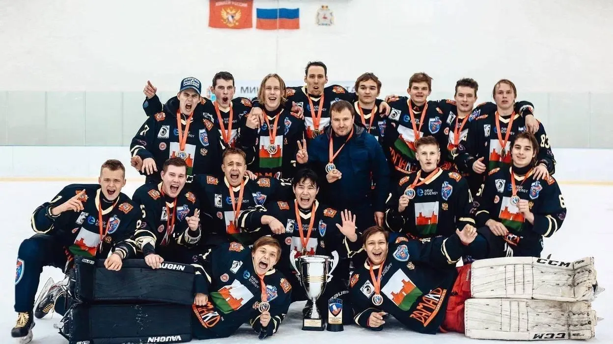 Можайские хоккеисты стали чемпионами Первенства студенческой хоккейной лиги России