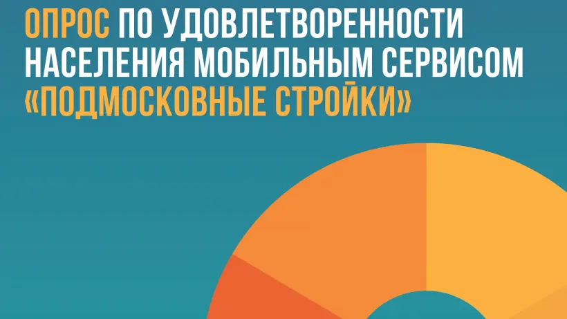 Опрос о работе мобильного сервиса «Подмосковные стройки» открылся на портале «Добродел»