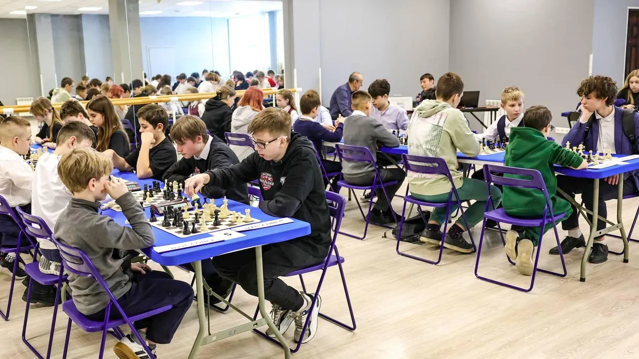 Лицей №34 победил в финале Школьной лиги по шахматам в Мытищах 10 февраля