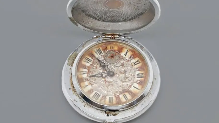 На КПО Подмосковья нашли карманные часы «Молния» 1970–1980-х годов