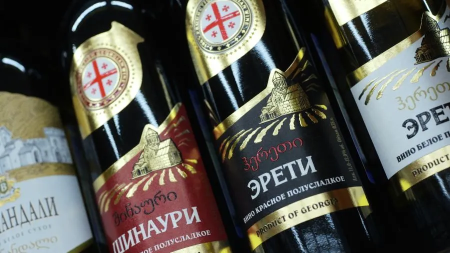 Россия в мае увеличила импорт грузинского вина в 3,4 раза
