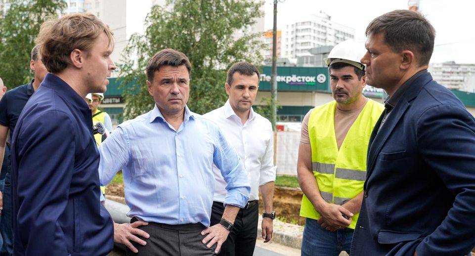 Воробьев: в Ленинском горокруге проложат и модернизируют 8,7 км теплосетей