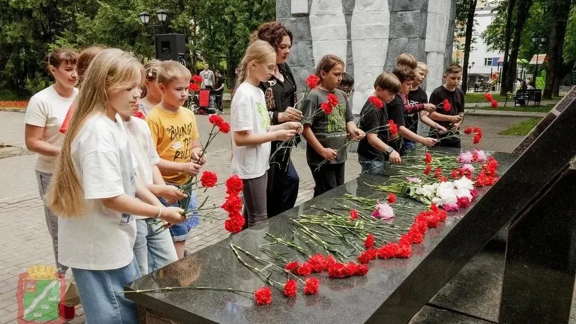 Школьники Наро-Фоминского округа почтили жертв войны 22 июня