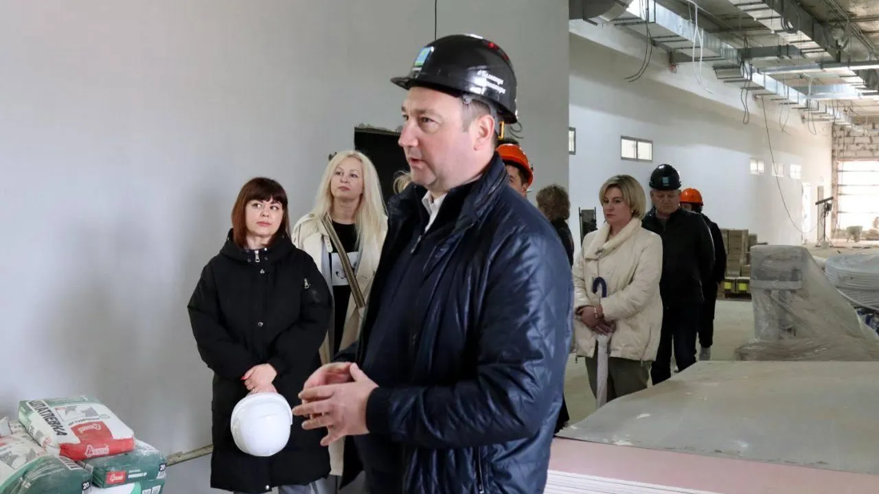 В Ступине проверили строительство нового корпуса школы