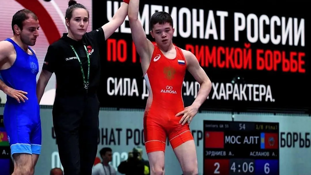 Подмосковная сборная заняла первое место на чемпионате России по греко-римской борьбе