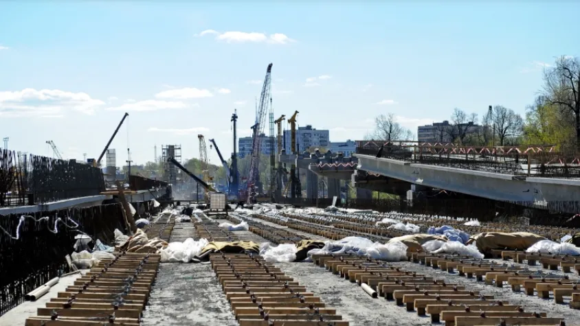 Участок трассы Солнцево-Бутово-Варшавское шоссе откроют в 2026 году в Москве