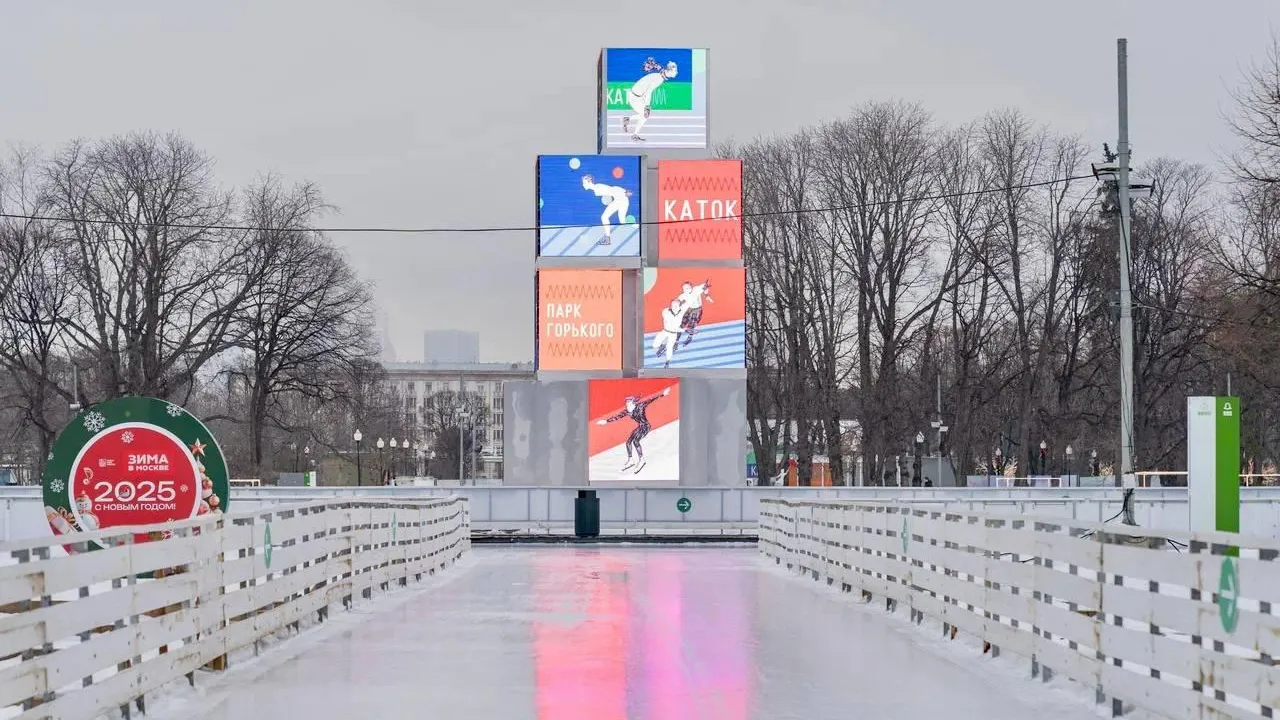 Катки в «Сокольниках» и Парке Горького прекратили работу