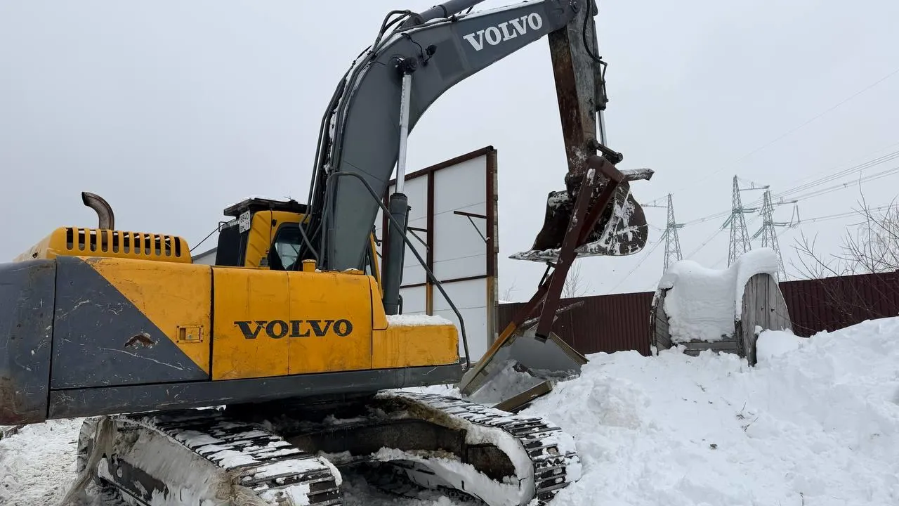 В Мытищах снесли самострой в деревне Болтино