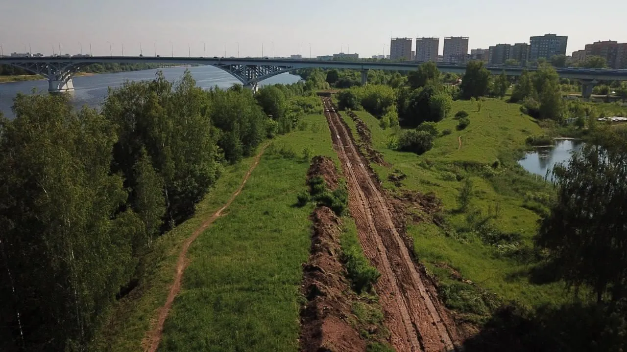 В Подмосковье при строительстве велодорожки найдены окопы времен ВОВ