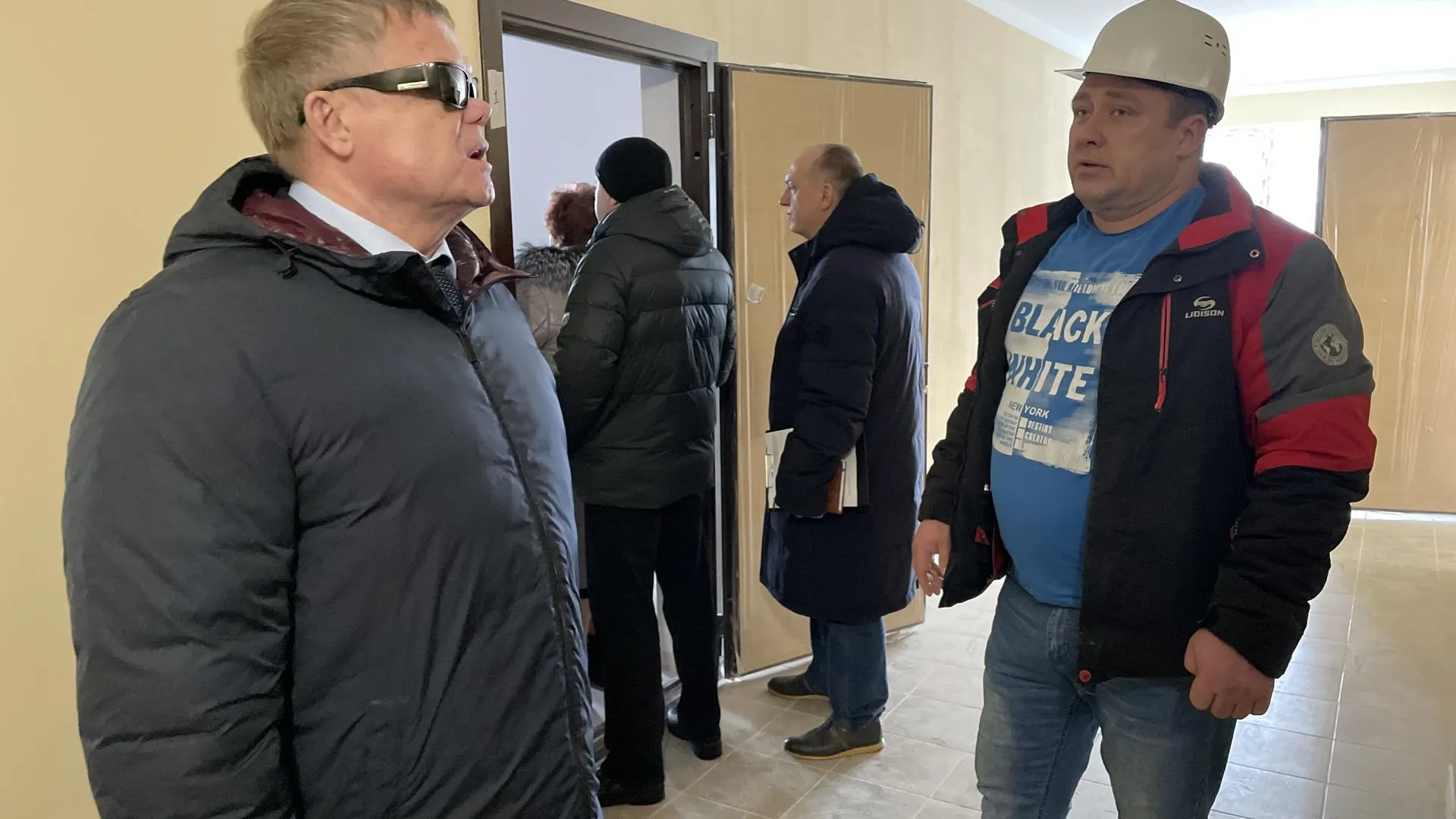 В Можайске завершается строительство дома для переселенцев из аварийного жилья