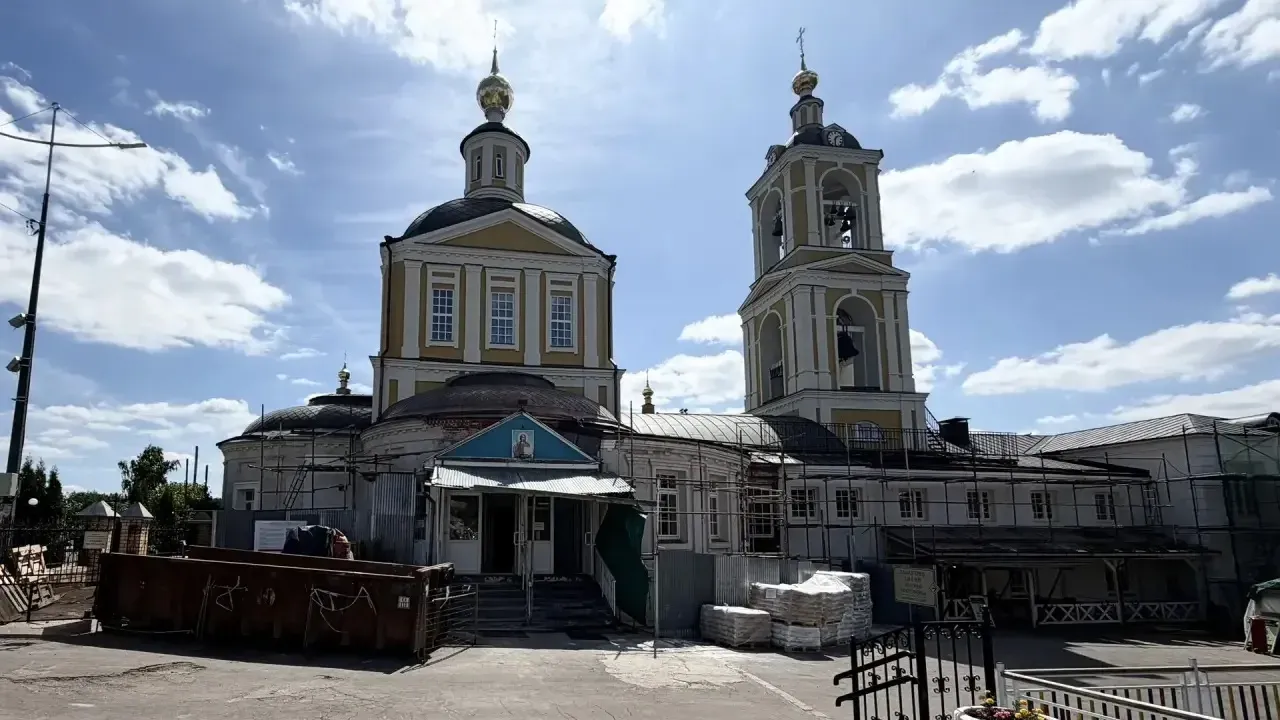 В Сергиево-Посадском округе завершают реставрацию храма Петра и Павла
