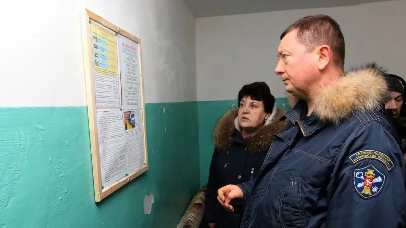 Соков проверил состояние многоквартирных домов в Рузском округе в рамках рабочей поездки