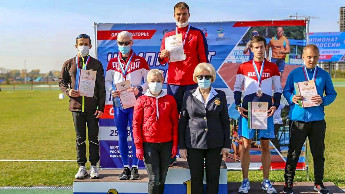 Слепые легкоатлеты из Мытищ взяли бронзу на чемпионате России