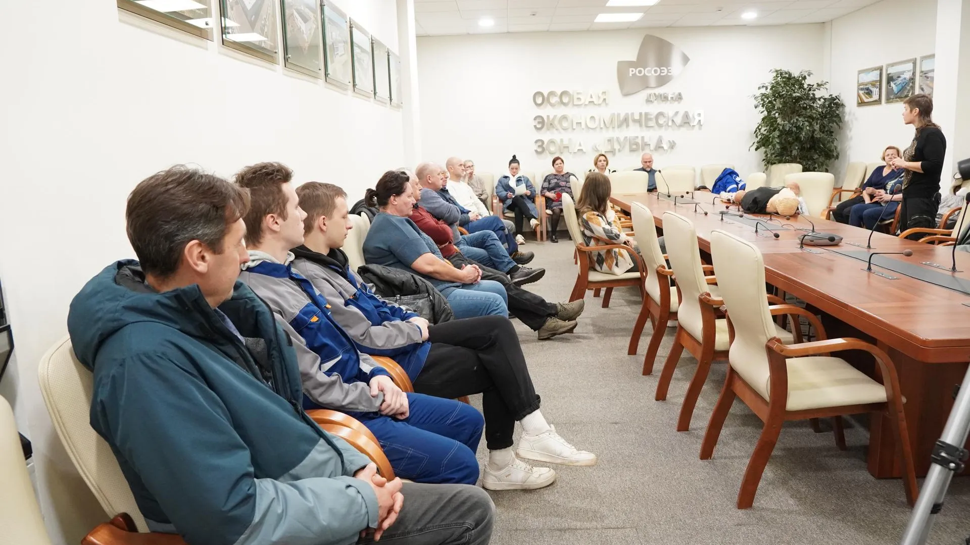 Обучение правилам оказания неотложной помощи прошло для сотрудников ОЭЗ «Дубна»