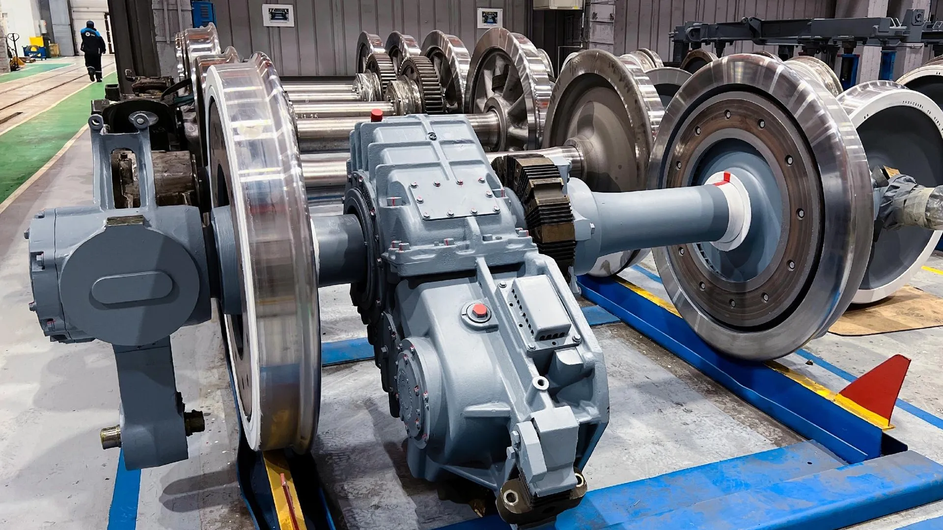 Демиховский машзавод в Орехово-Зуеве освоил ремонт колесных пар электропоездов