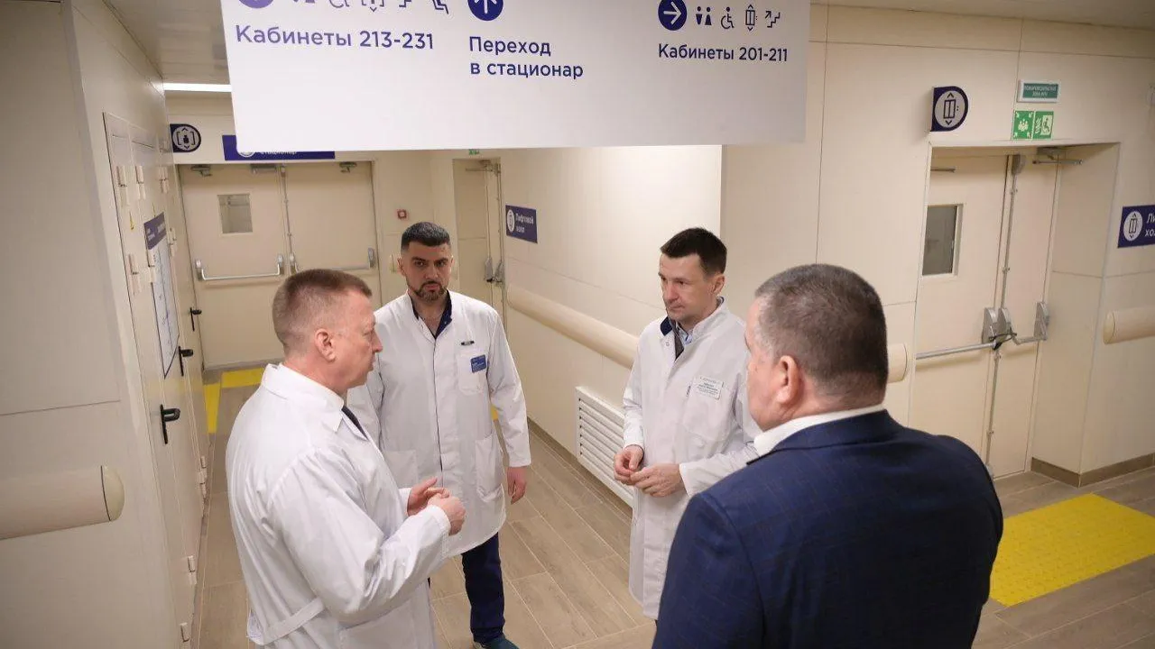 Министр здравоохранения Подмосковья осмотрел новую Елизаветинскую больницу в Сергиевом Посаде