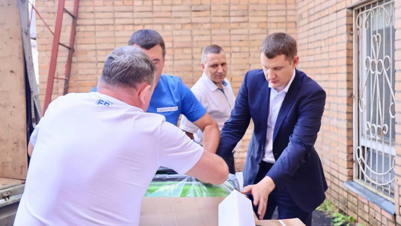 Первый груз отправлен из Павлово-Посадского округа в Курскую область