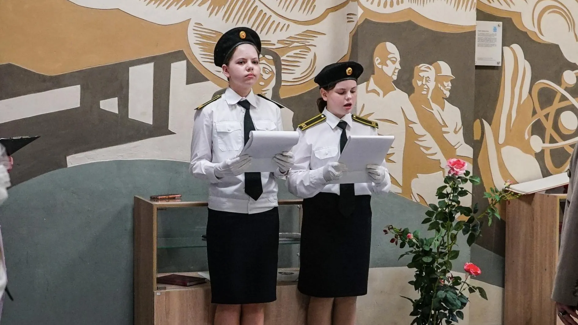В Химках открыли школьную экспозицию о ликвидаторах ЧАЭС