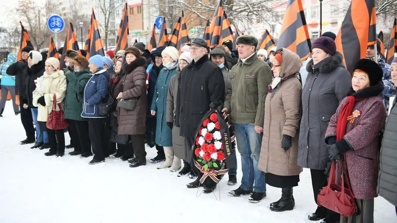 В Дмитрове почтили память погибших в Битве под Москвой