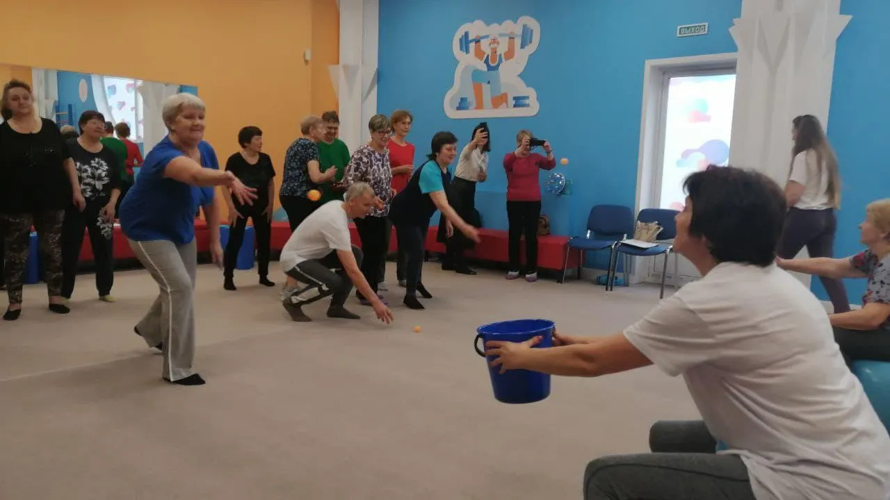 Праздник смеха провели для пенсионеров Красногорска