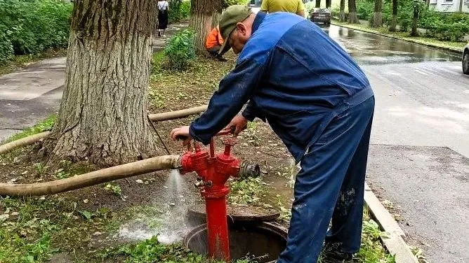 В Подмосковье начали осеннюю проверку пожарных гидрантов