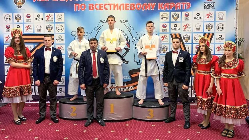 Спортсмены Мытищ завоевали призовые места на первенстве России по карате