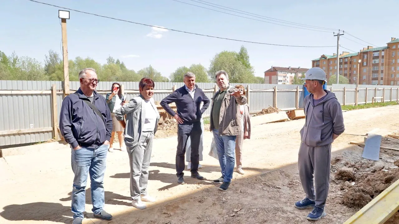 ФОК с ледовой ареной в Волоколамске построили на 40%