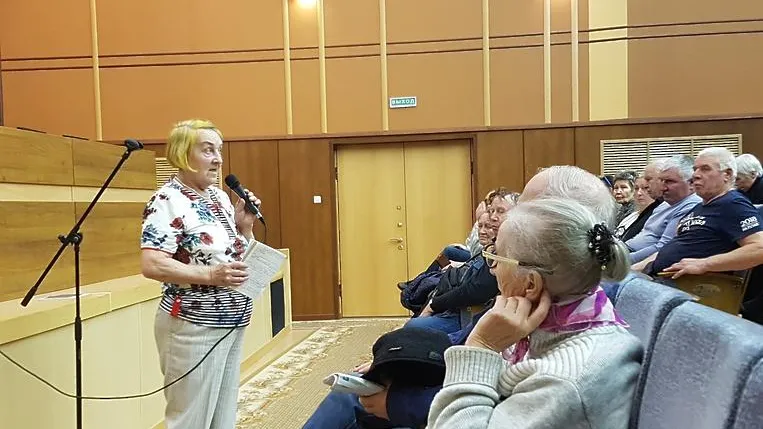 Жители Красногорска попросили построить баню в ходе обсуждения генплана