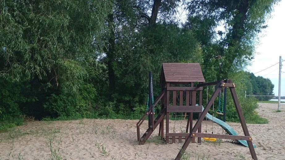 В Шатуре продолжается благоустройство городских пляжей