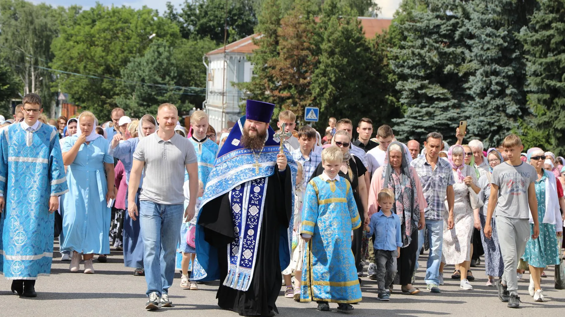 В Павловском Посаде отметили праздник явления иконы Пресвятой Богородицы во граде Казани