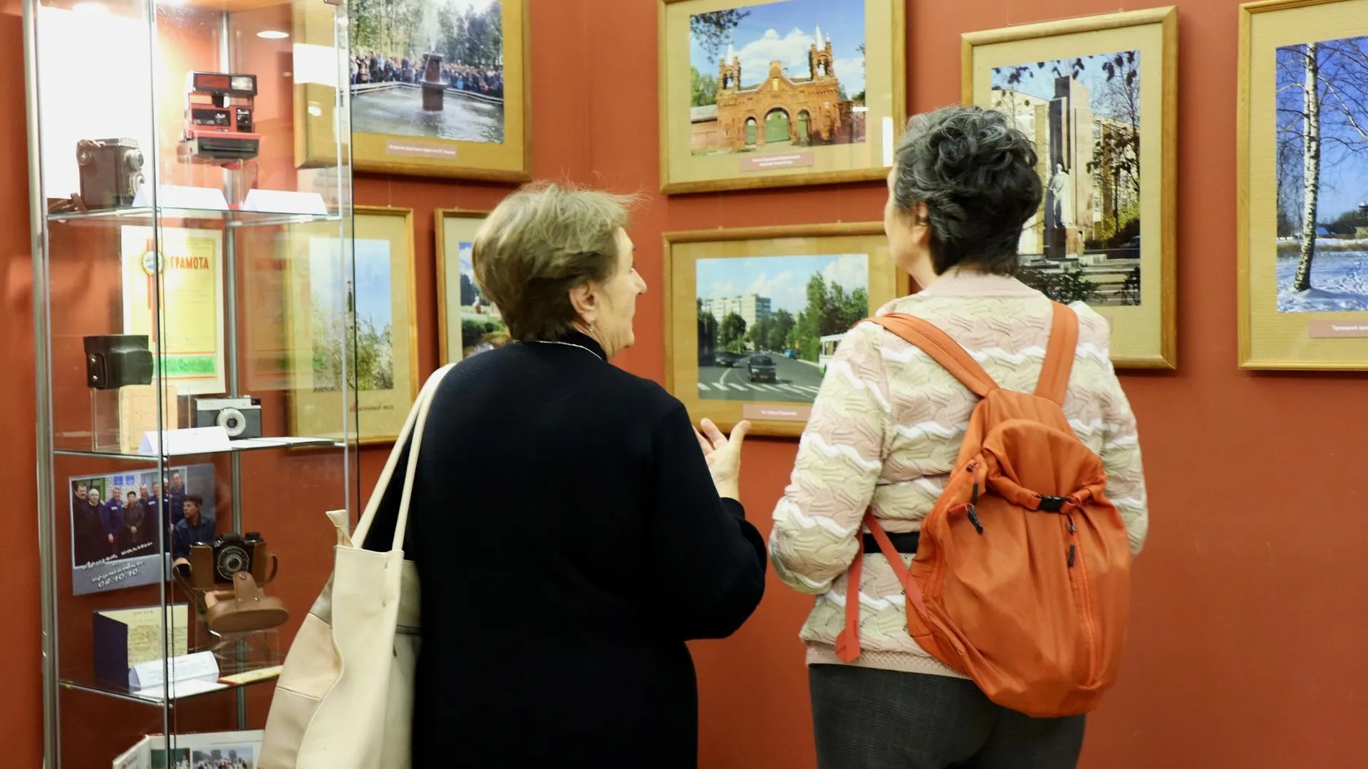 В Егорьевском музее открыли выставку к юбилею фотографа Виктора Анашкина