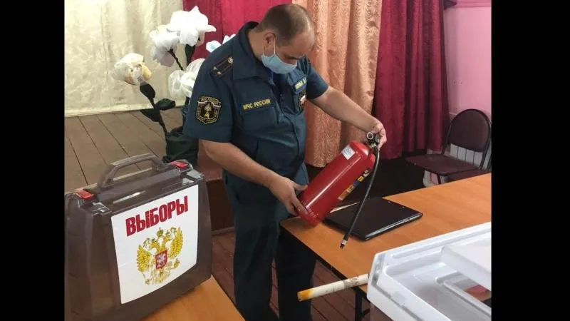 Пожарную безопасность избирательных участков проверили в Подмосковье