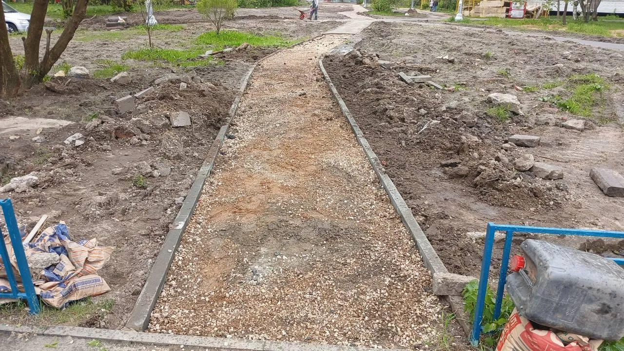 В Электростали стартовало благоустройство территорий после ремонта теплосетей
