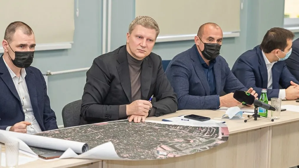 Андрей Иванов провел рабочую встречу с жителями микрорайона Трехгорка Одинцова
