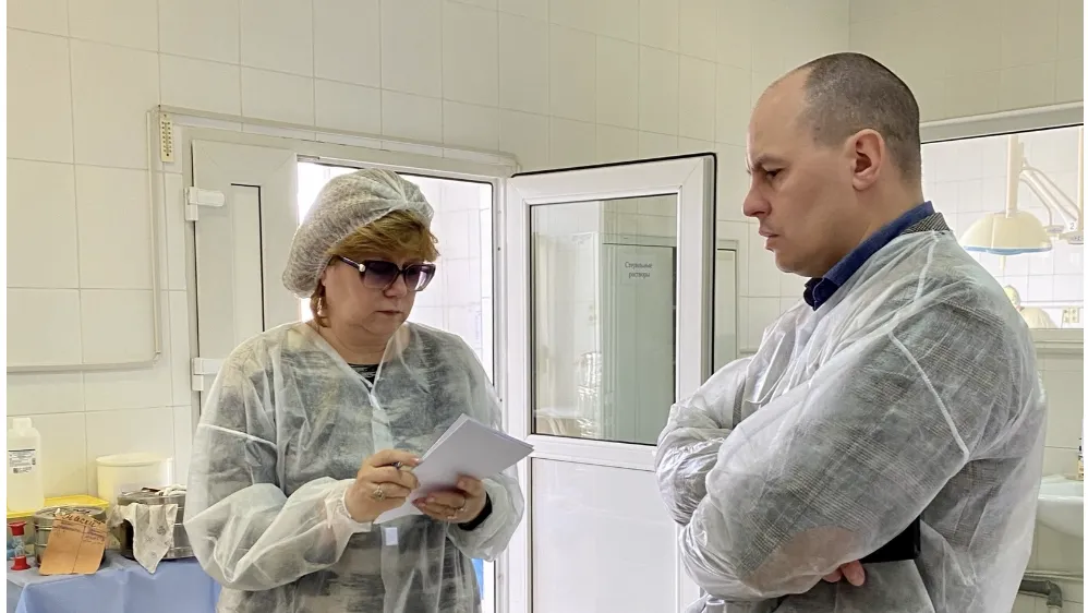 Специалисты оценили условия работы и качество оказываемой помощи в больнице Рузы
