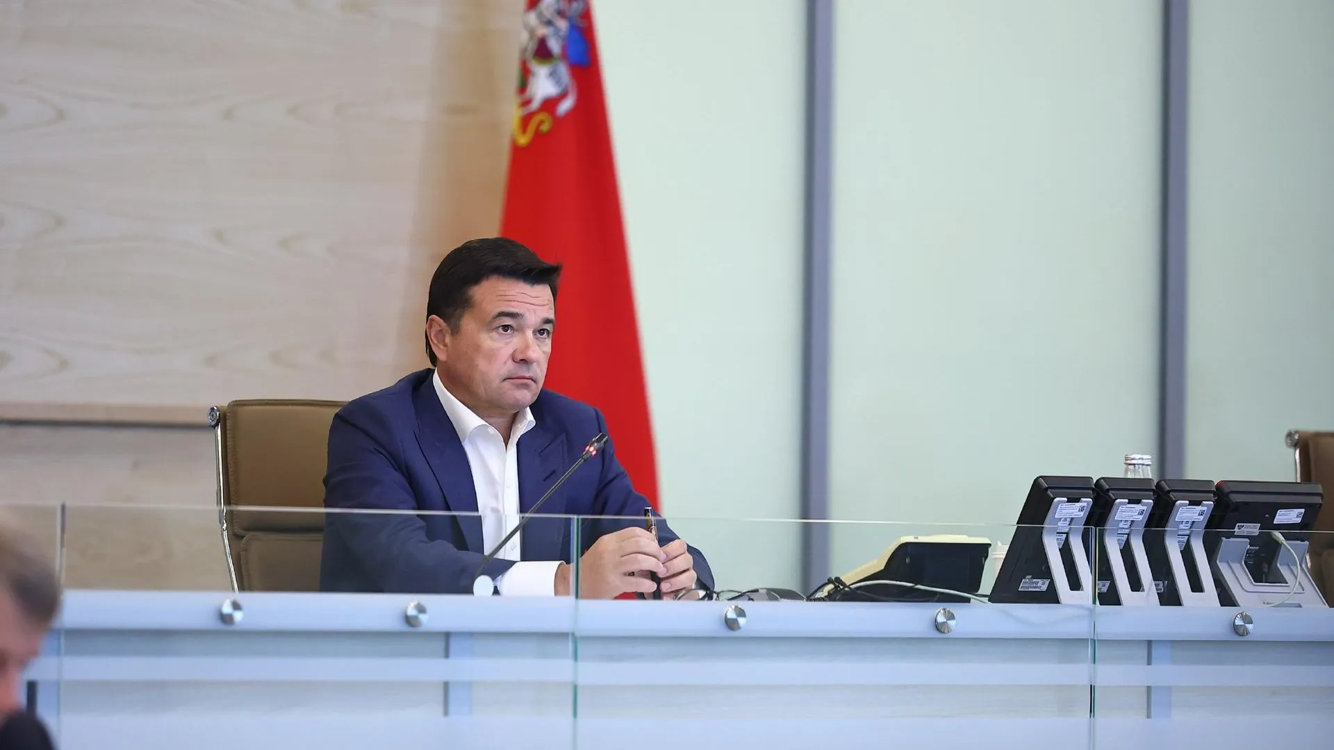Воробьев поручил главе Клина вывести муниципалитет по теме образования в «зеленую» зону