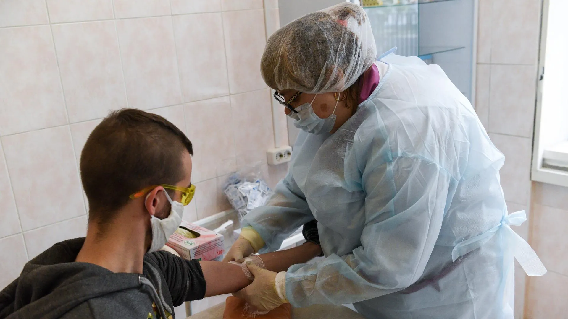 Опубликована карта распределения новых случаев Covid‑19 в округах Подмосковья
