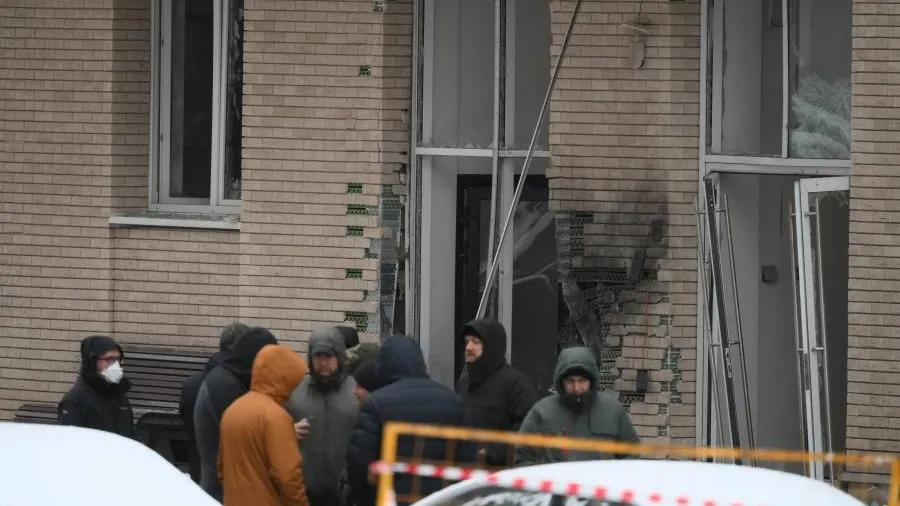 Момент подрыва начальника войск РХБЗ Кириллова попал на камеру регистратора