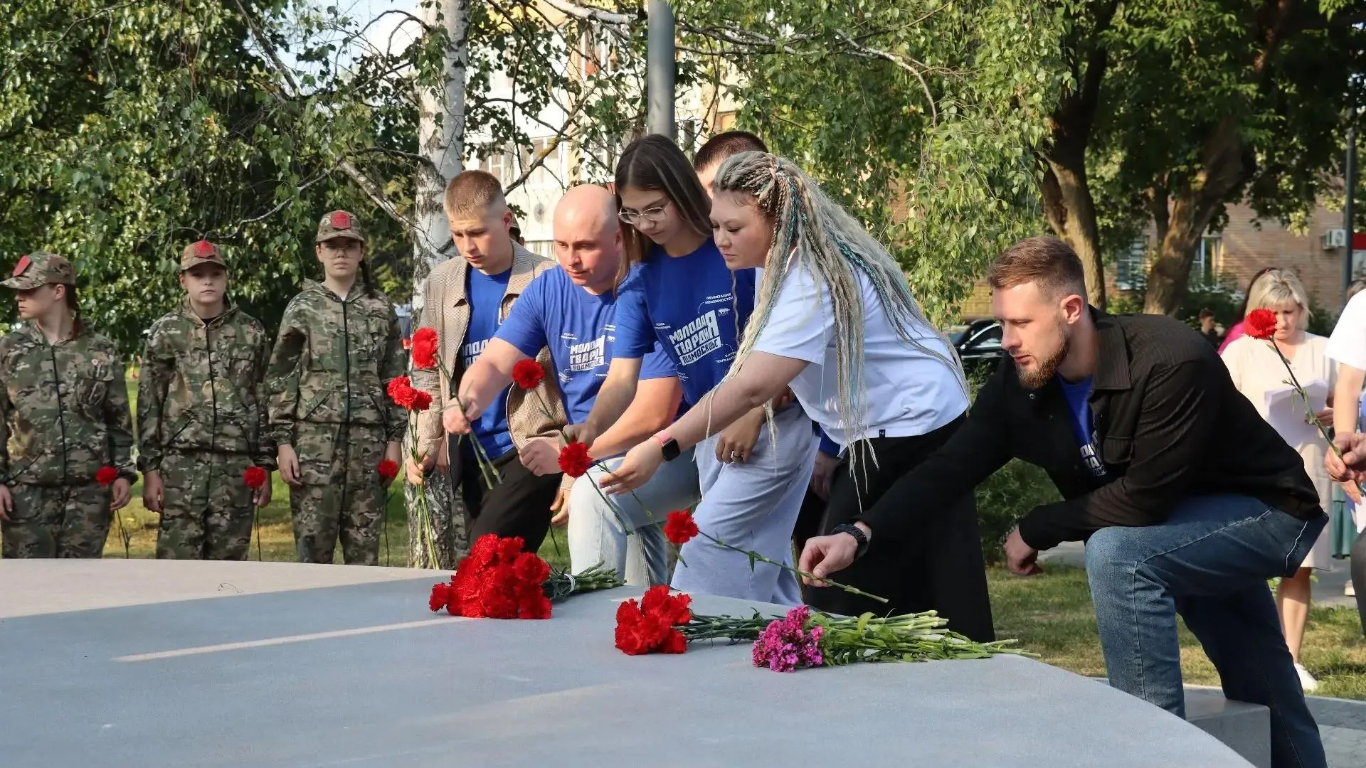 В Ступино в Подмосковье почтили ветеранов боевых действий