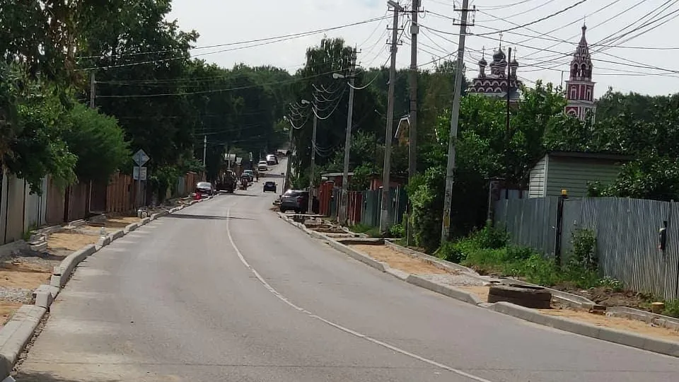 Тротуар на Малой Колхозной улице в Котельниках благоустроят до конца августа