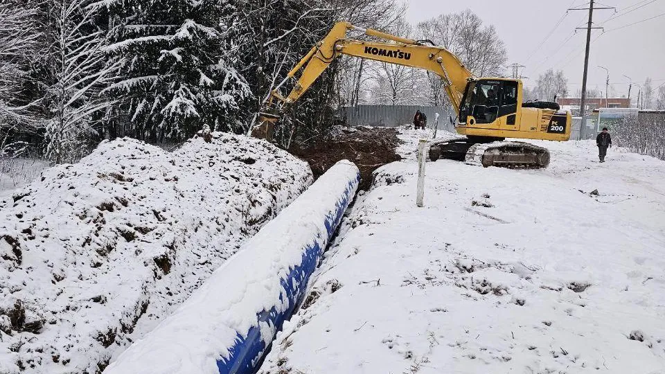 В Можайске завершили капремонт канализационного коллектора по госпрограмме