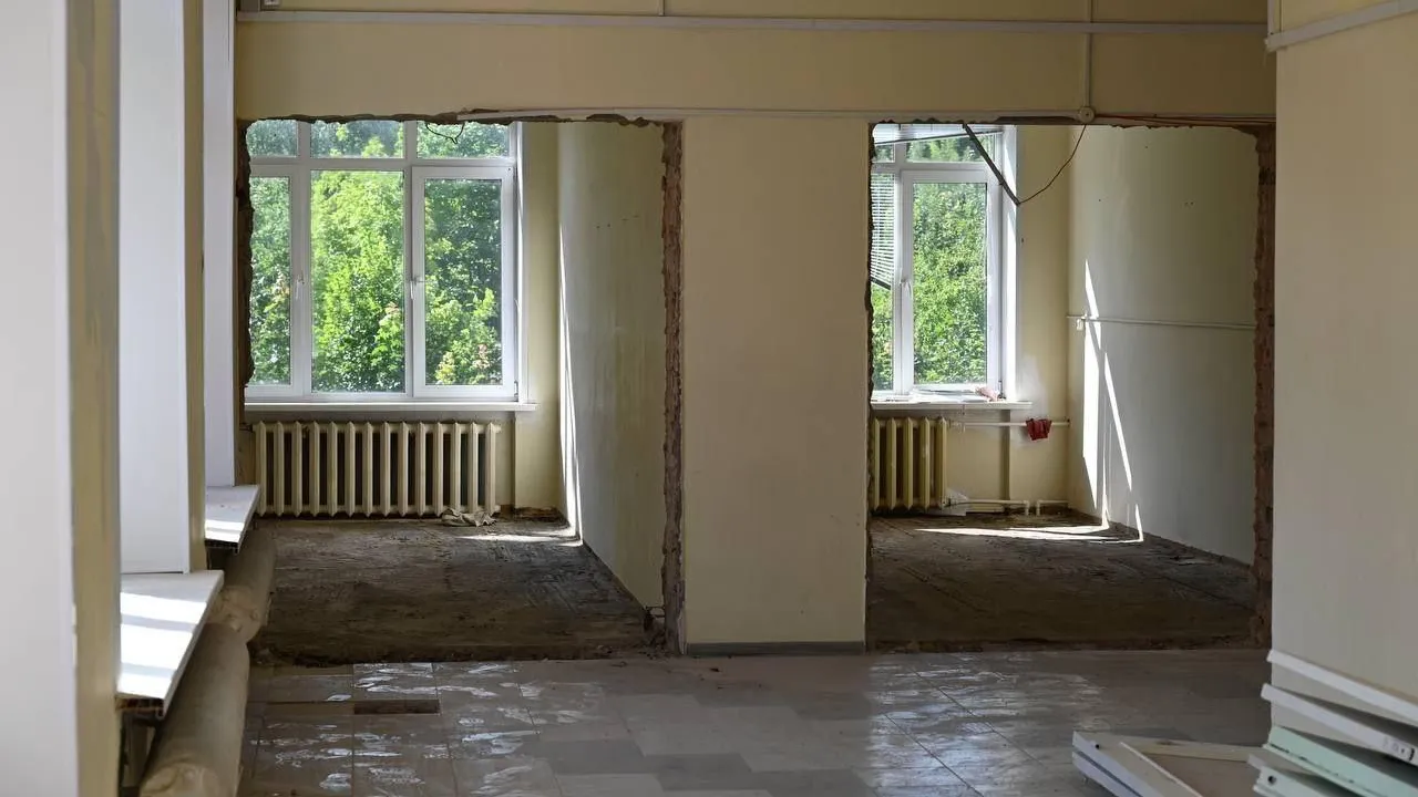 В Пущине стартовали работы по капремонту детской школы искусств им Алябьева