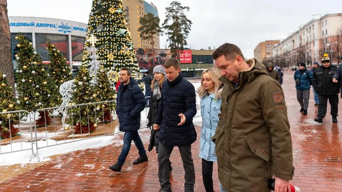 В Балашихе проверили работу коммунальщиков в новогоднюю ночь