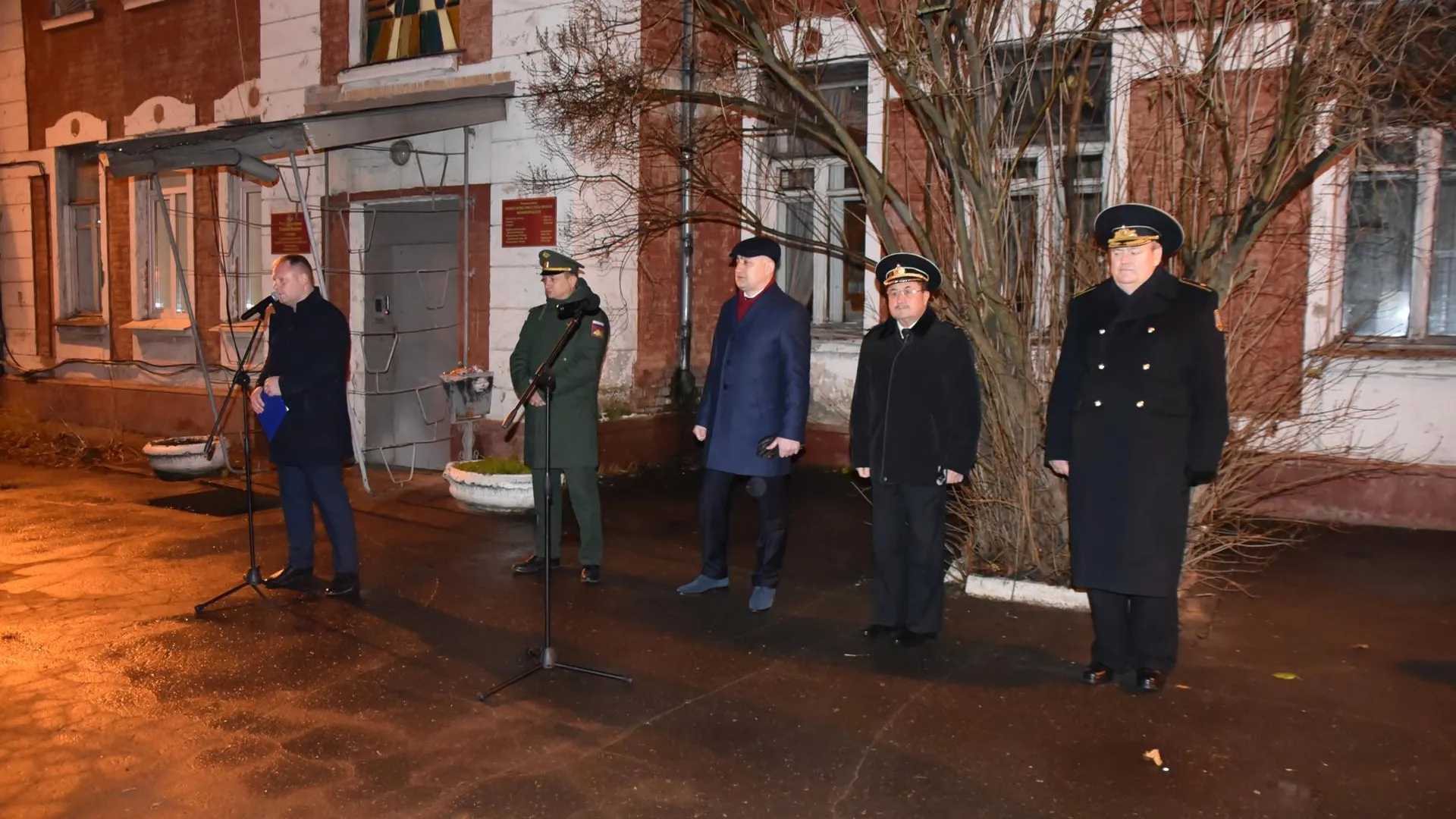 В Подольске проводили первых призывников осенней призывной кампании