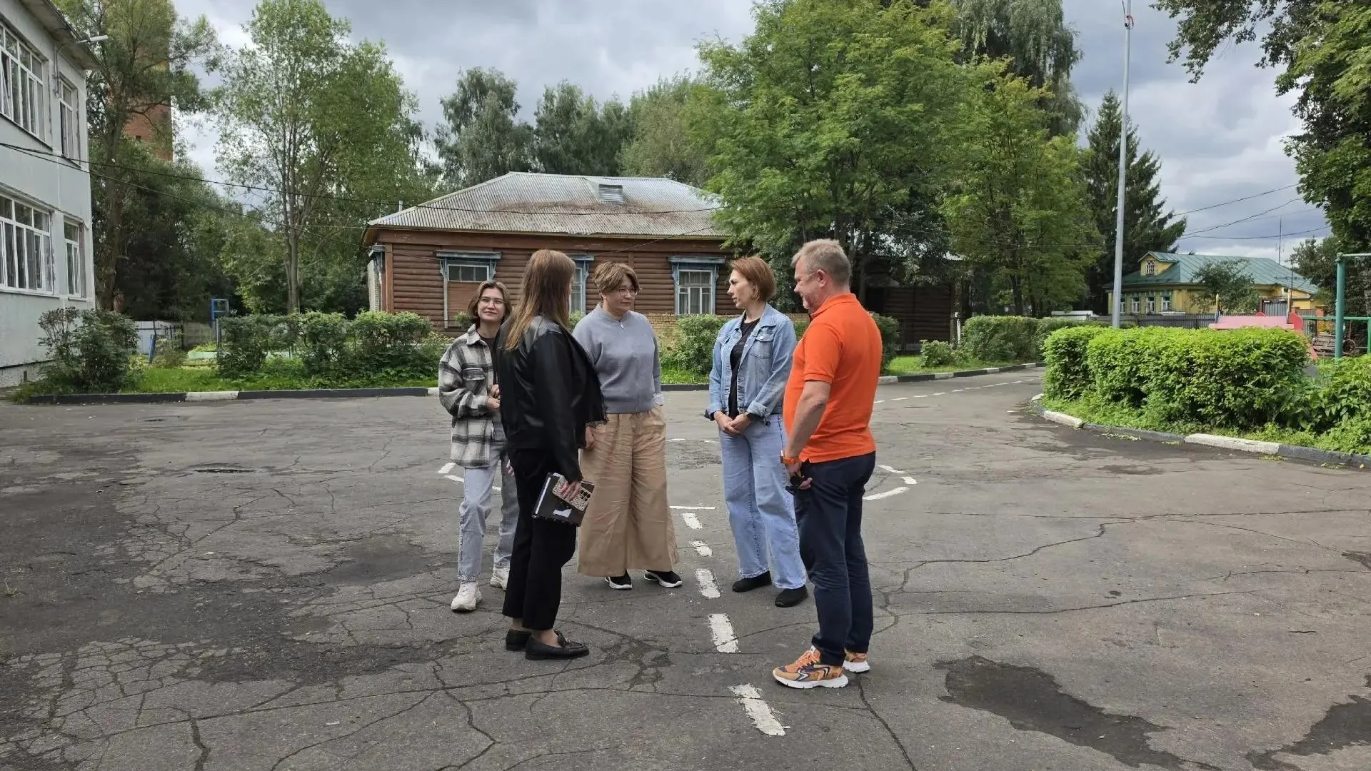В детсаду деревни Молзино обновили кровлю к учебному году