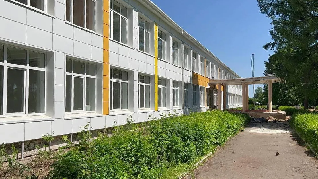 Капитальный ремонт «Царевской школы» в округе Пушкинский выполнен на 65%